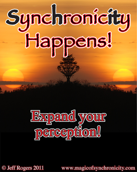 Synchronicity happens!